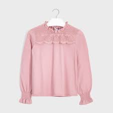 L/S Embroidered Blouse