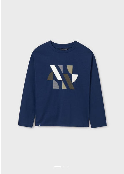 Embossed L/S Top