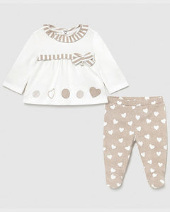 2pc Heart Pant Set