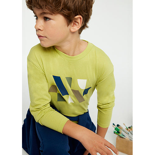 Embossed L/S Top