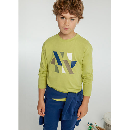 Embossed L/S Top