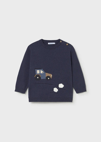 2pc Tractor Sweater & MicroCord Pant Set