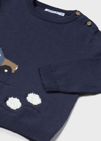 2pc Tractor Sweater & MicroCord Pant Set