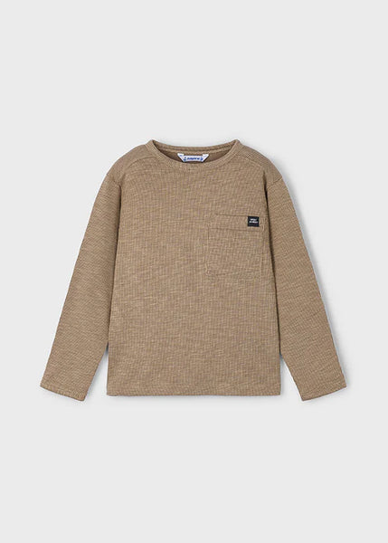 Ribbed Long Sleeve Top