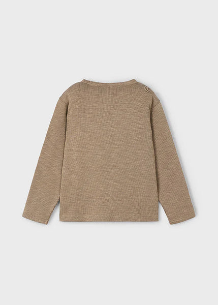 Ribbed Long Sleeve Top