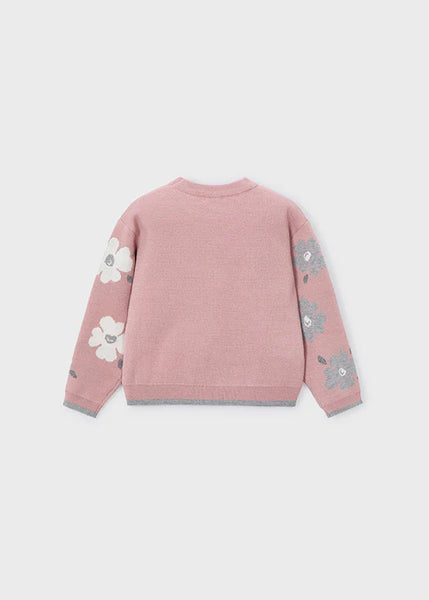 2pc Floral Sweater & Pant Set