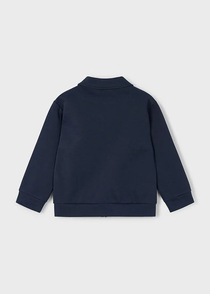 Full Zip Sweater Jacket with Pockets