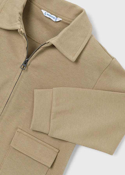 Full Zip Sweater Jacket with Pockets