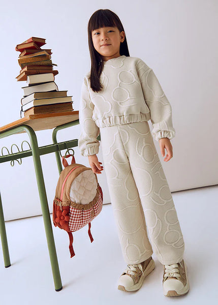 2pc Embossed Padded Tracksuit