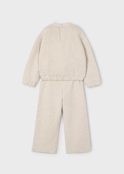 2pc Embossed Padded Tracksuit