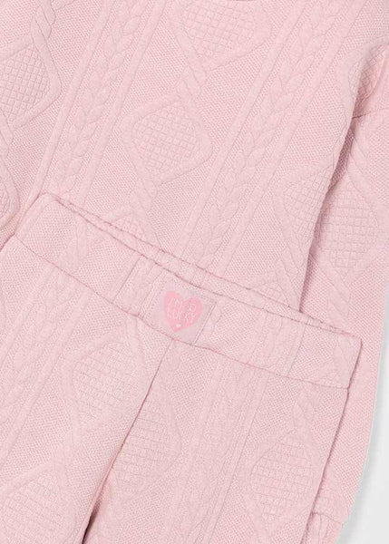 2pc Embossed Padded Tracksuit