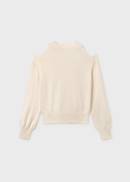 Cut Out,Cold Shoulder Sweater