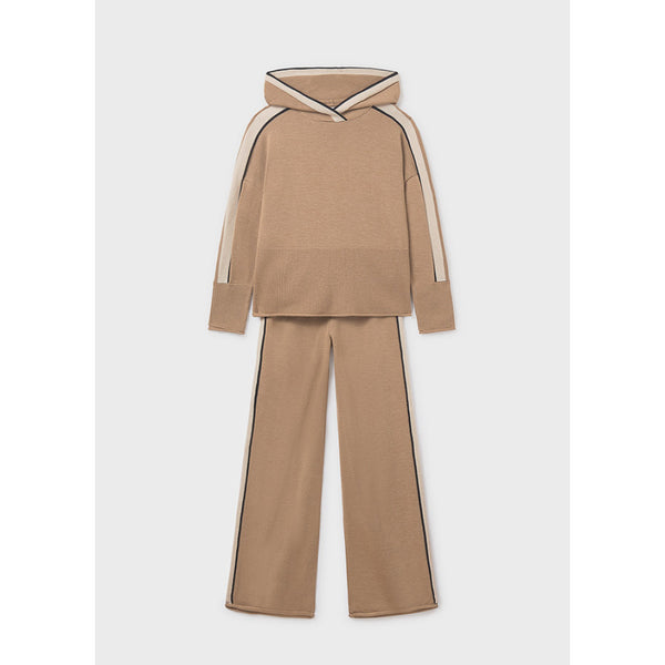 2pc Hooded Knit Lounge Set