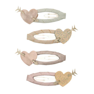 4pc Cupid Hearts ClicClacs