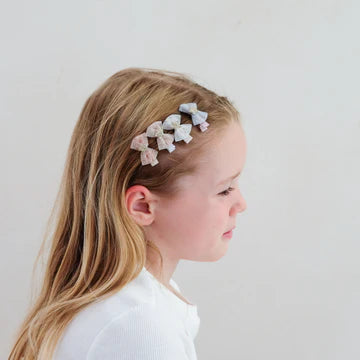 Sparkle Stars Tutu Mini Bow Clips