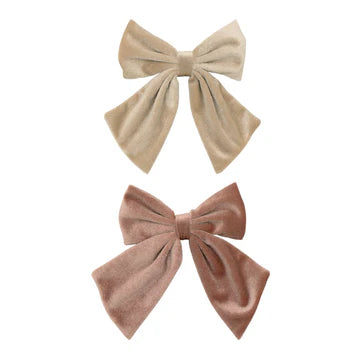 2pc Agnes Oversized Velvet Bows
