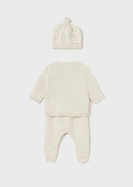 3pc Cable Knit Set
