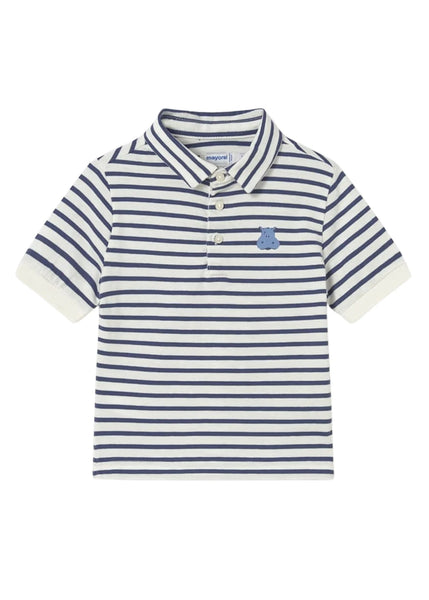 2pc Striped Polo Set