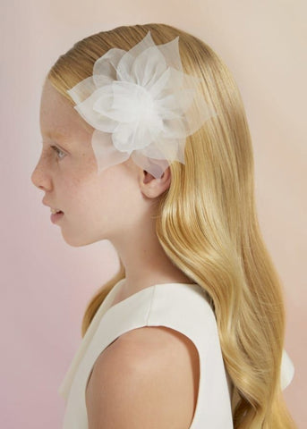Organza Flower Clip