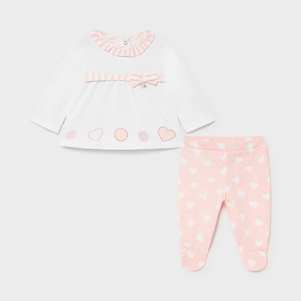 2pc Heart Pant Set