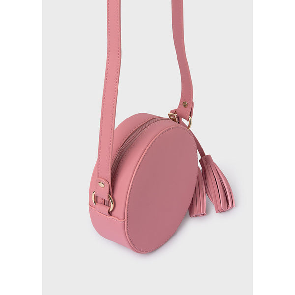 Round Purse with Tassel Detail