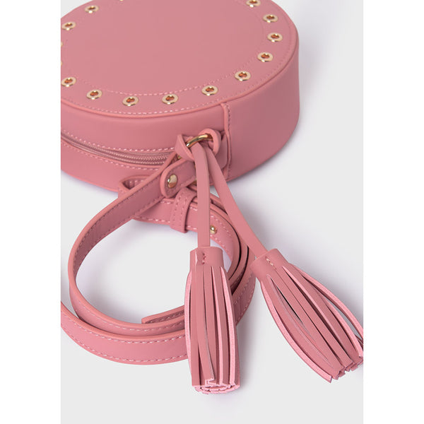 Round Purse with Tassel Detail