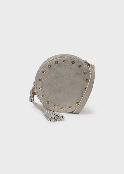 Round Purse with Tassel Detail
