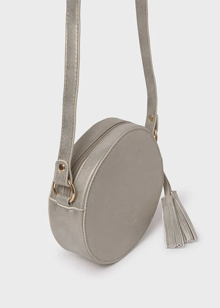 Round Purse with Tassel Detail