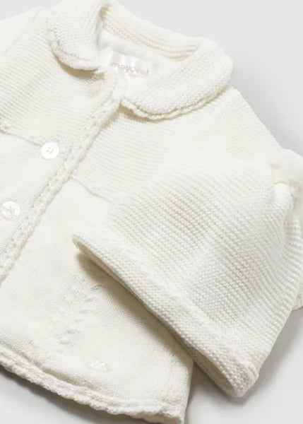 2pc Lined Knit Coat w/ Hat