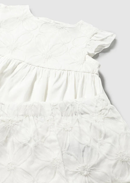2pc Tulle Flower Short Set