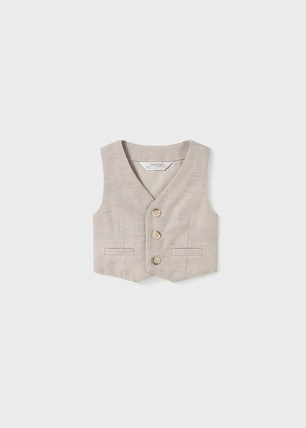5pc Formal Linen Vest Set