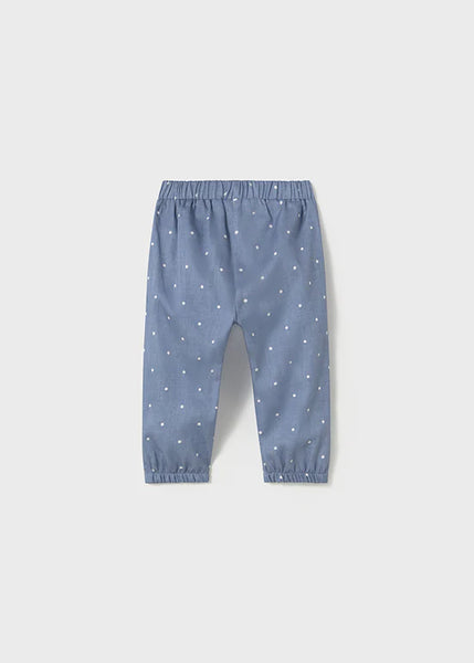 2pc Flower T & Dot Pant Set