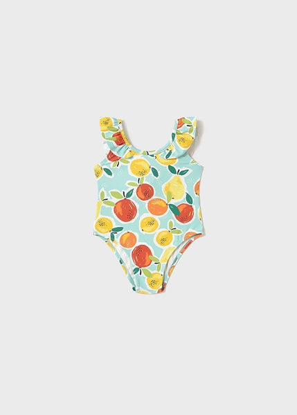 2pc Swimsuit & HoodedTowelSet