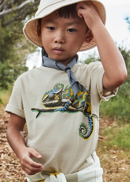 2pc Iguana Cotton Short Set