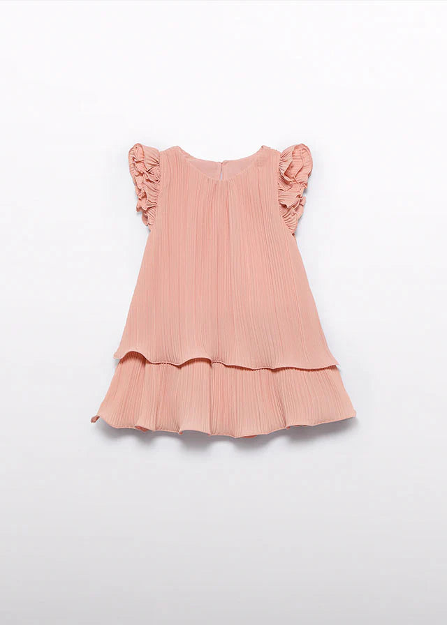 Pleated A-Line Dress