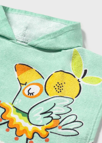 2pc Swimsuit & HoodedTowelSet