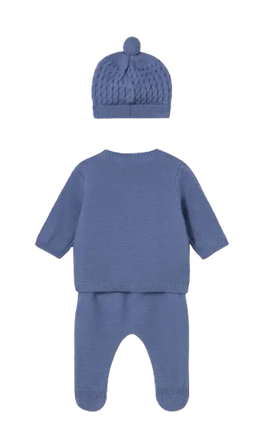 3pc Cable Knit Set