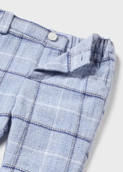 3pc Plaid Vest Set