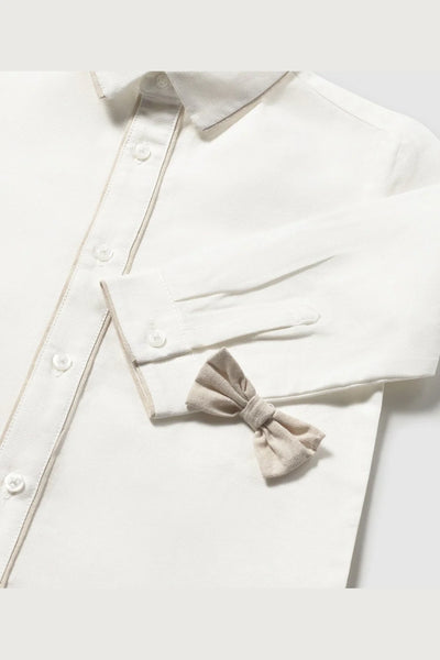 4pc Linen Vest Set