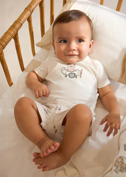 2pc Flying Bear Short Set