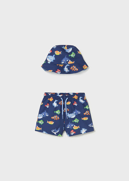 3pc Fish Towel Swim Set
