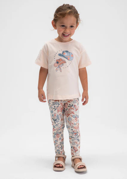 2pc Capri/T-Shirt Set