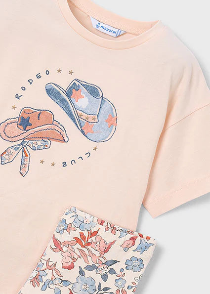 2pc Capri/T-Shirt Set