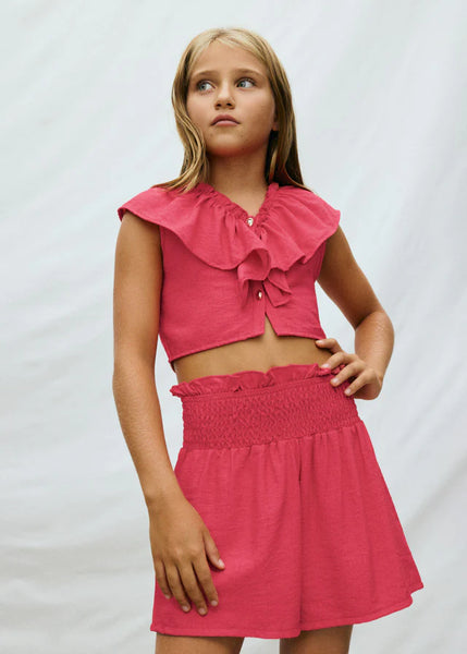 Ruffled Short Set