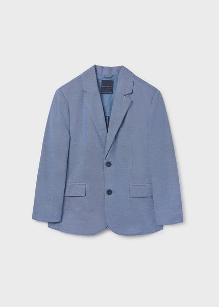 Chambray Linen Blazer