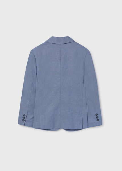Chambray Linen Blazer