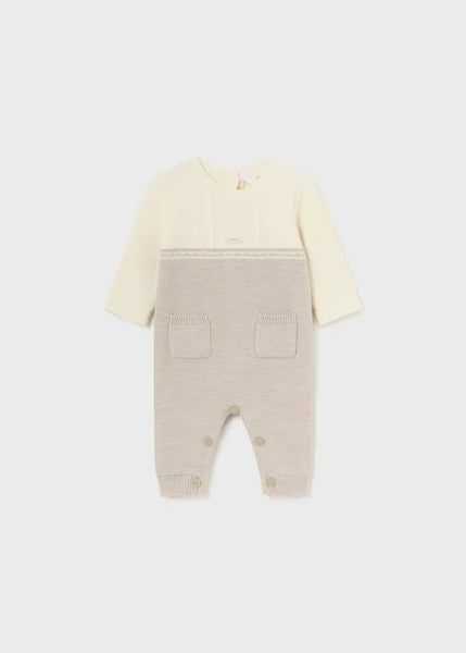 Tonal Knit Romper