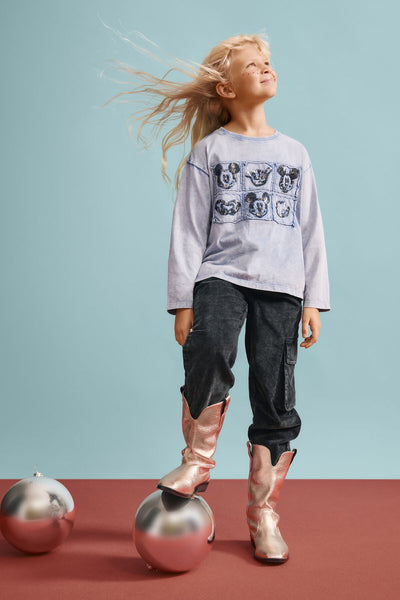 TS_MOMO Mickey L/S Top