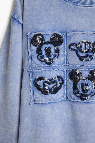 TS_MOMO Mickey L/S Top