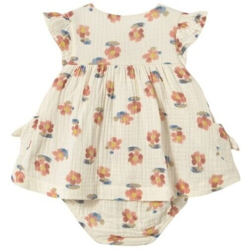 2pc Flower Dress w/ Bloomer Set